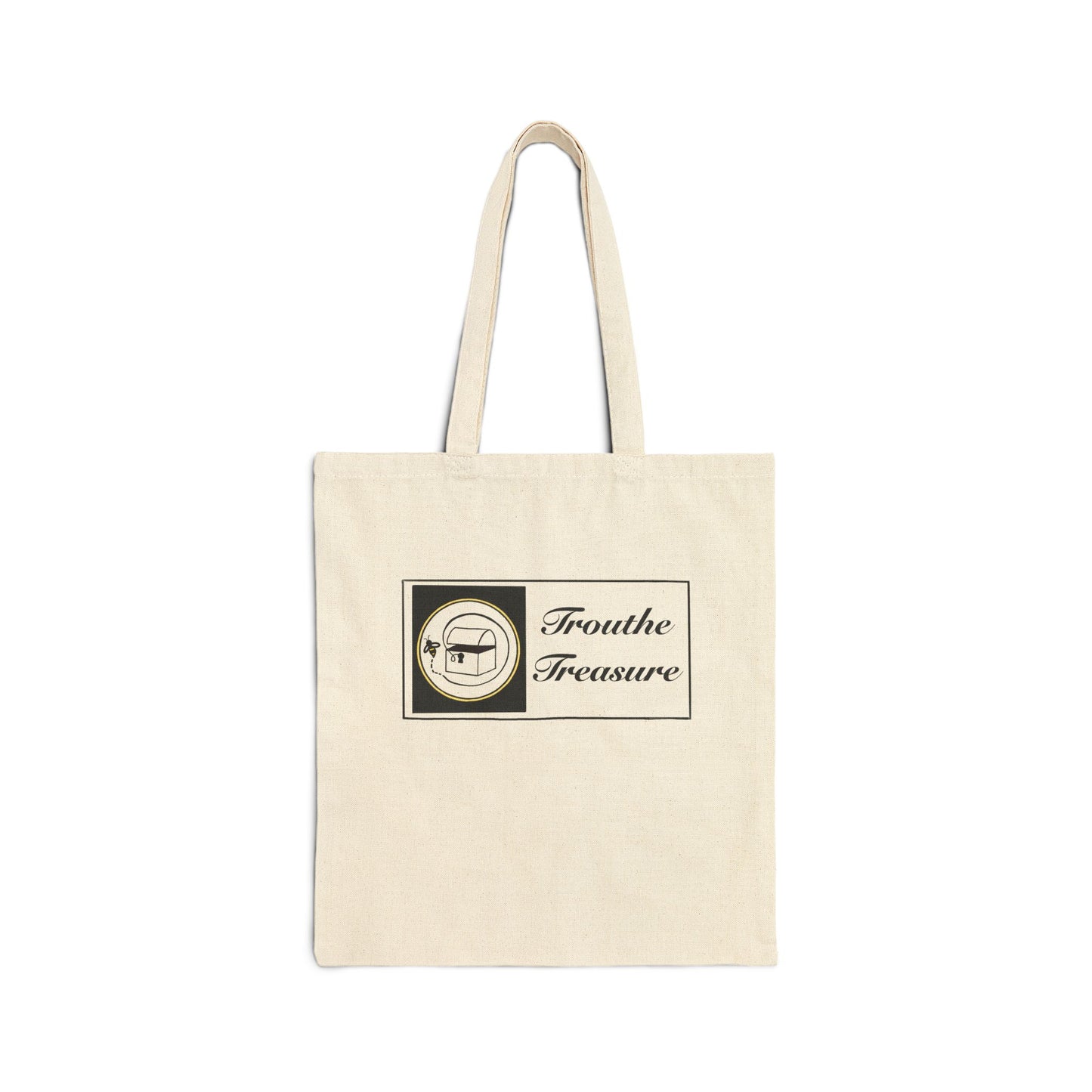 TT logo - Cotton Canvas Tote Bag