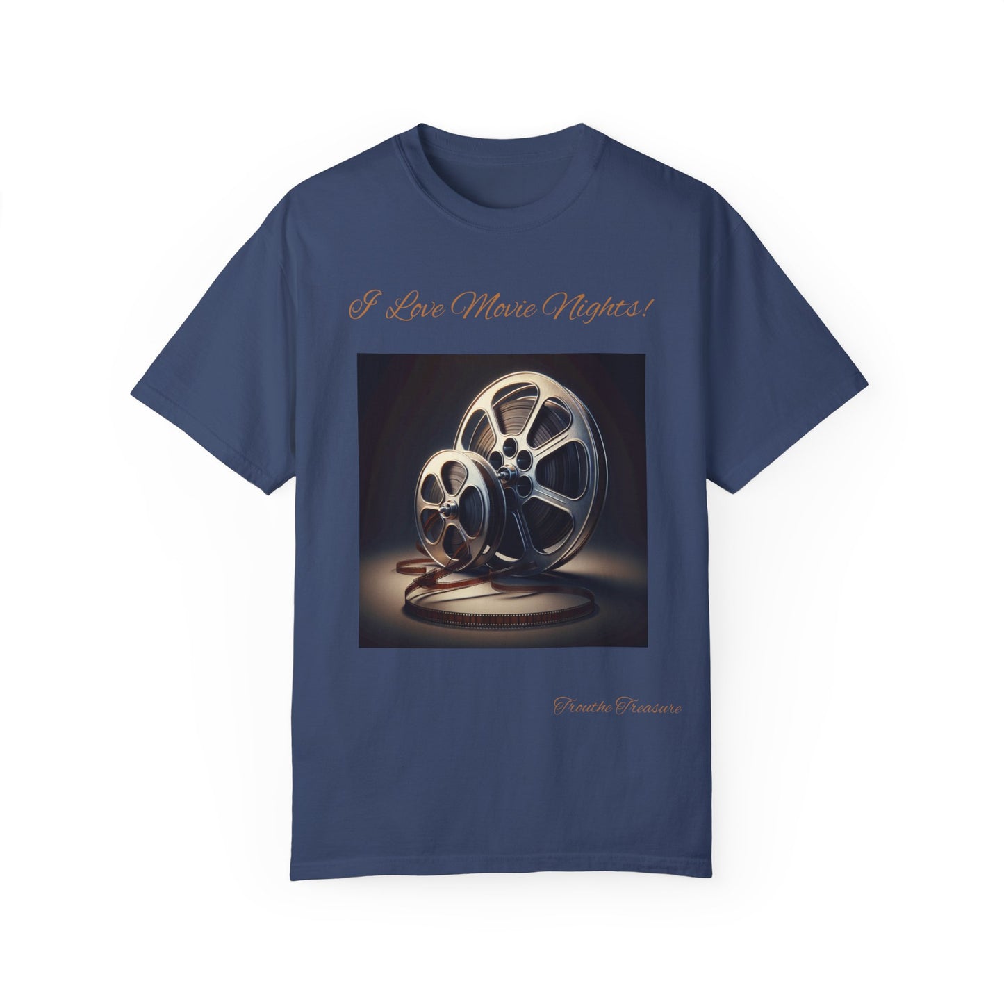 Movie Nights - Unisex Garment-Dyed T-shirt