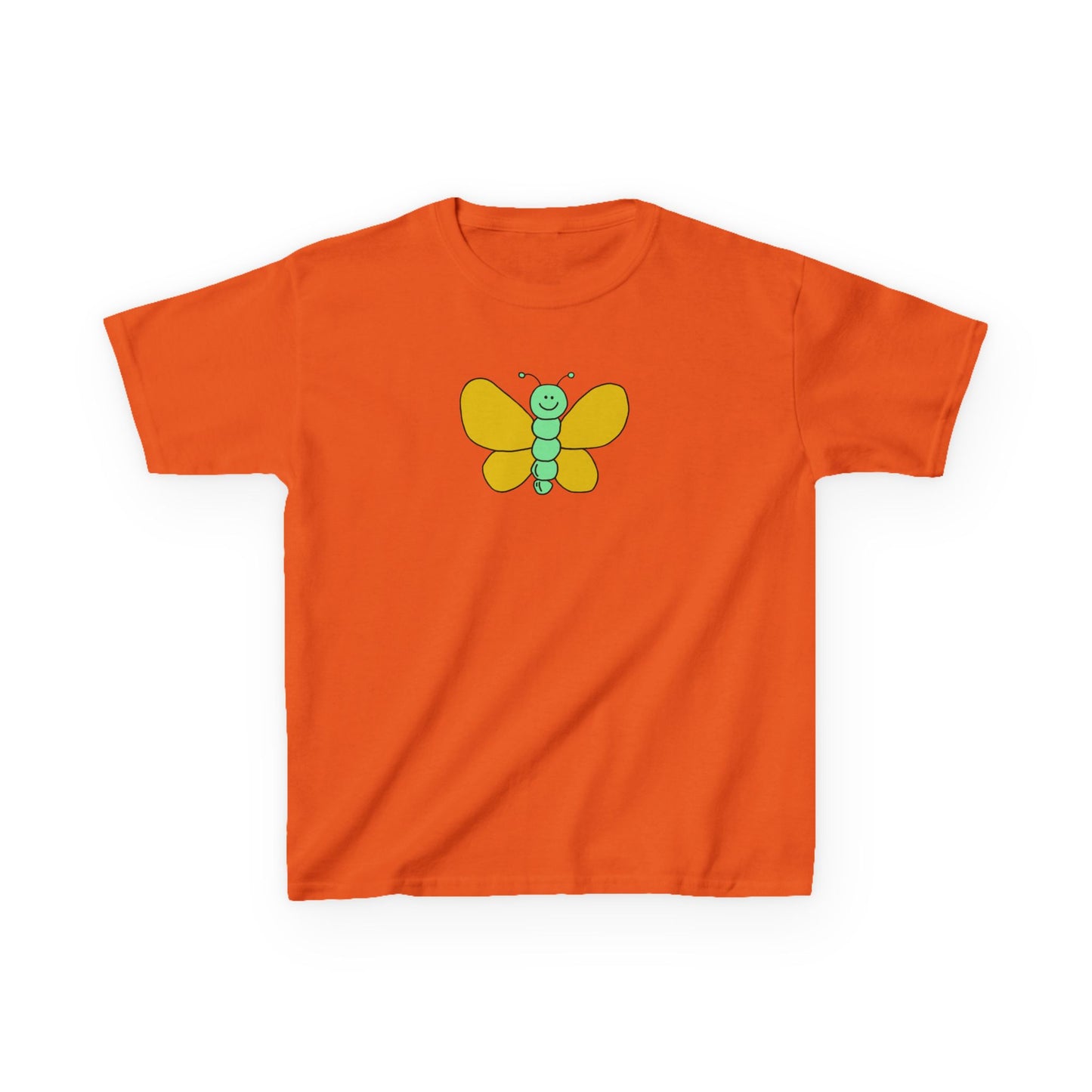 Cute Butterfly - Kids Heavy Cotton™ Tee