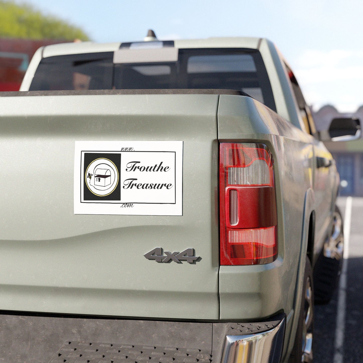 Trouthe treasure - Car Magnets