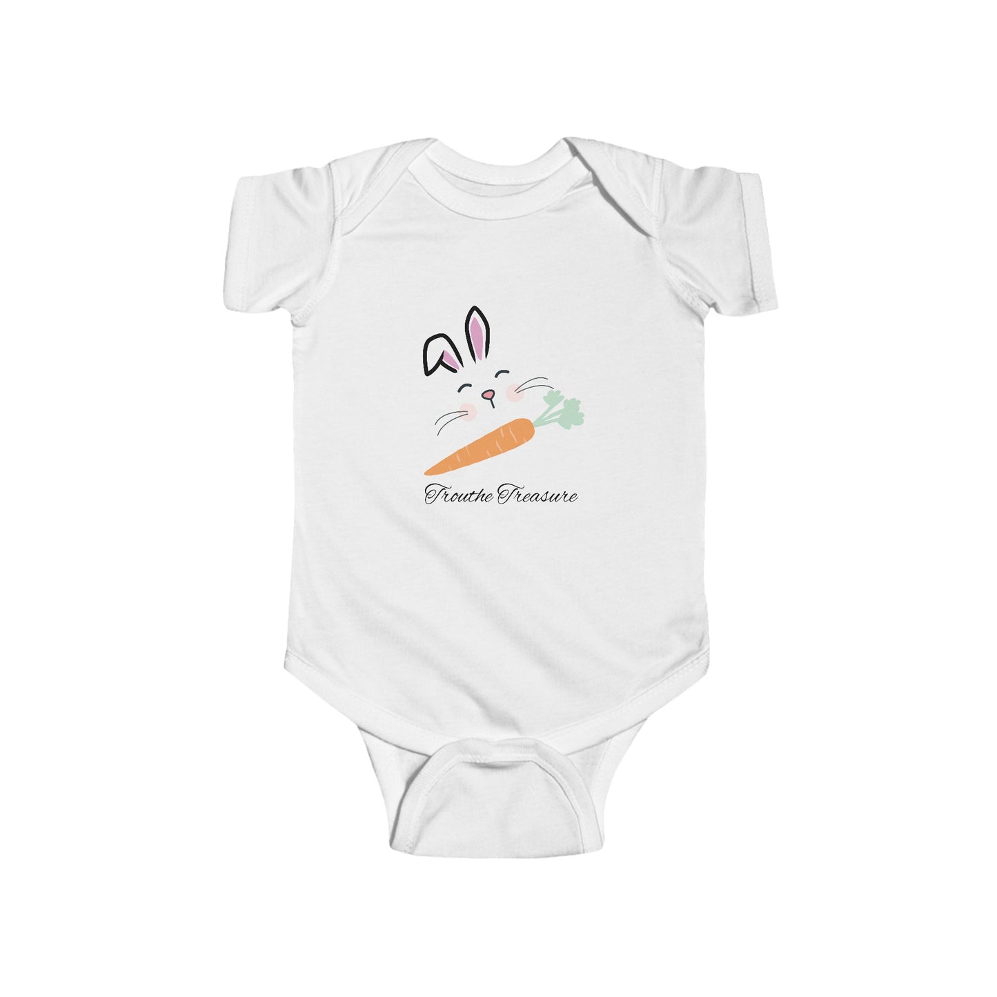 Cute Bunny Infant Bodysuit - Perfect for Easter & Spring Celebrations