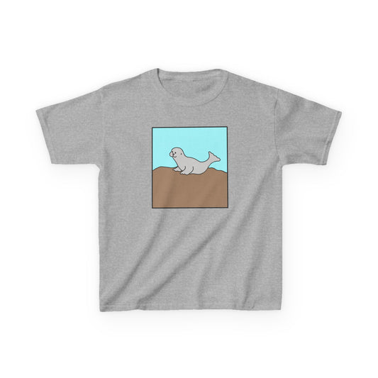Grey seal - Kids Heavy Cotton™ Tee