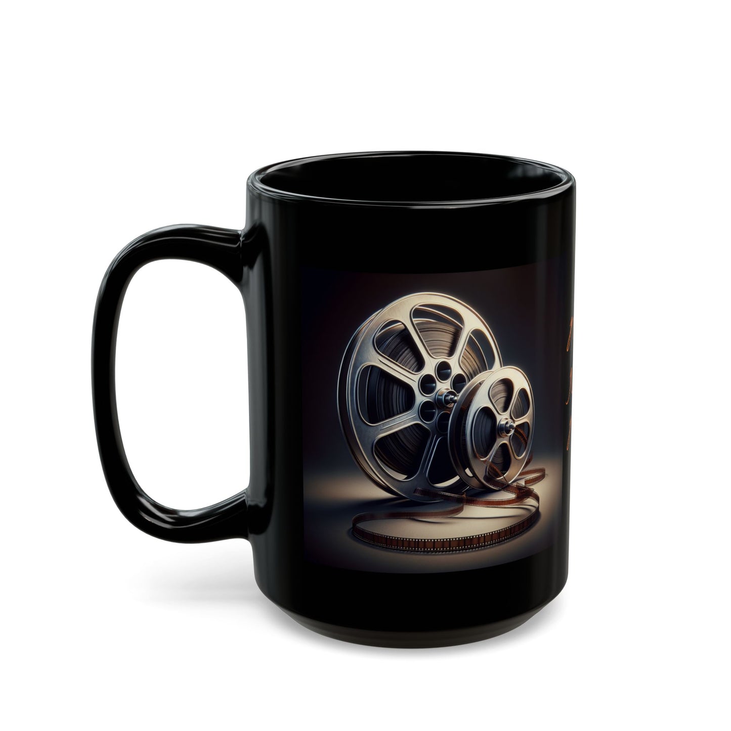 Movie Night Mug - Black Mug (11oz, 15oz)