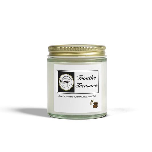Scented Candles, Coconut Apricot Wax (4oz, 9oz)