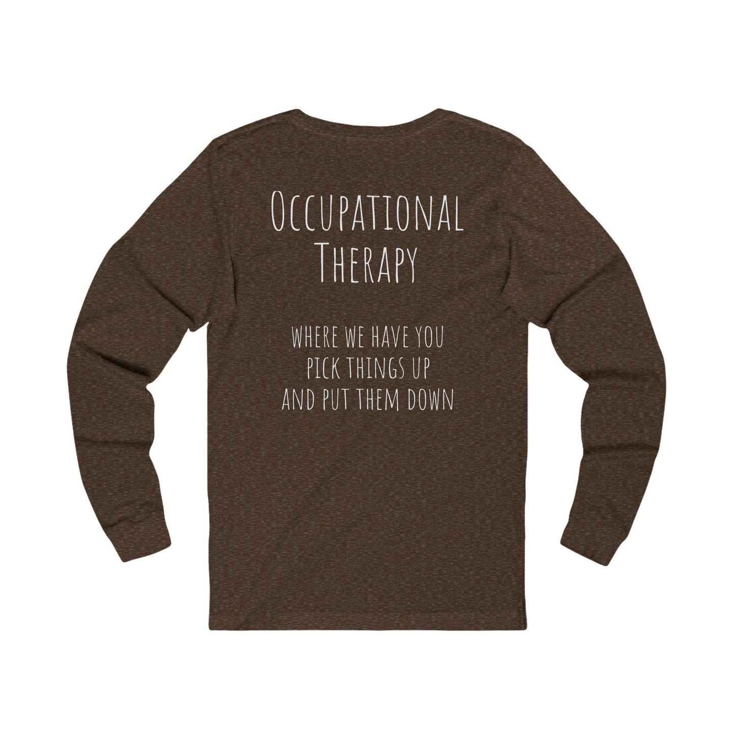 OT up + down - Unisex Jersey Long Sleeve Tee