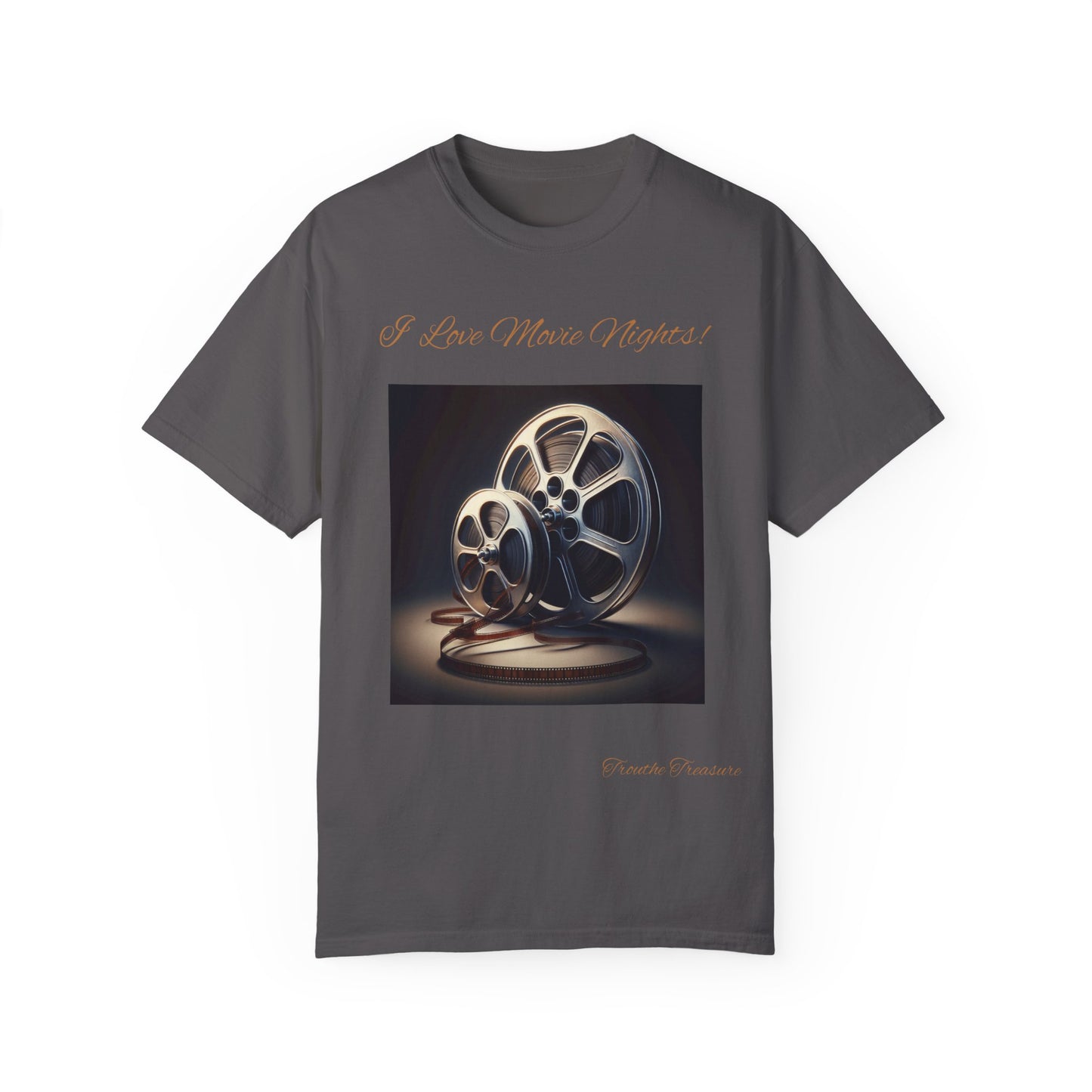 Movie Nights - Unisex Garment-Dyed T-shirt