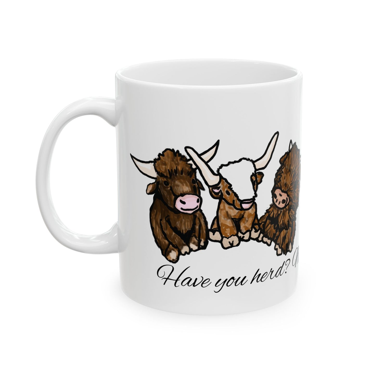 The Herd - Ceramic Mug, (11oz, 15oz)