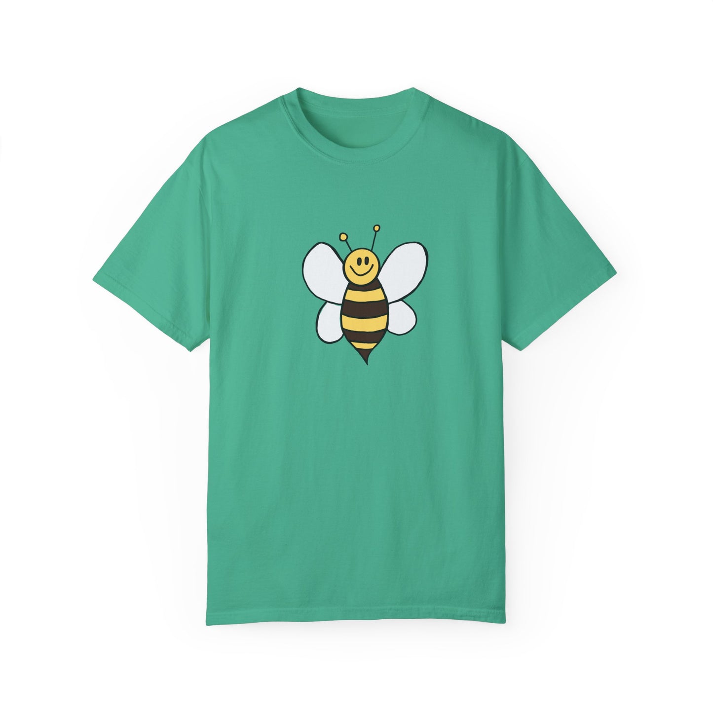 Cute Bee Unisex Garment-Dyed T-shirt