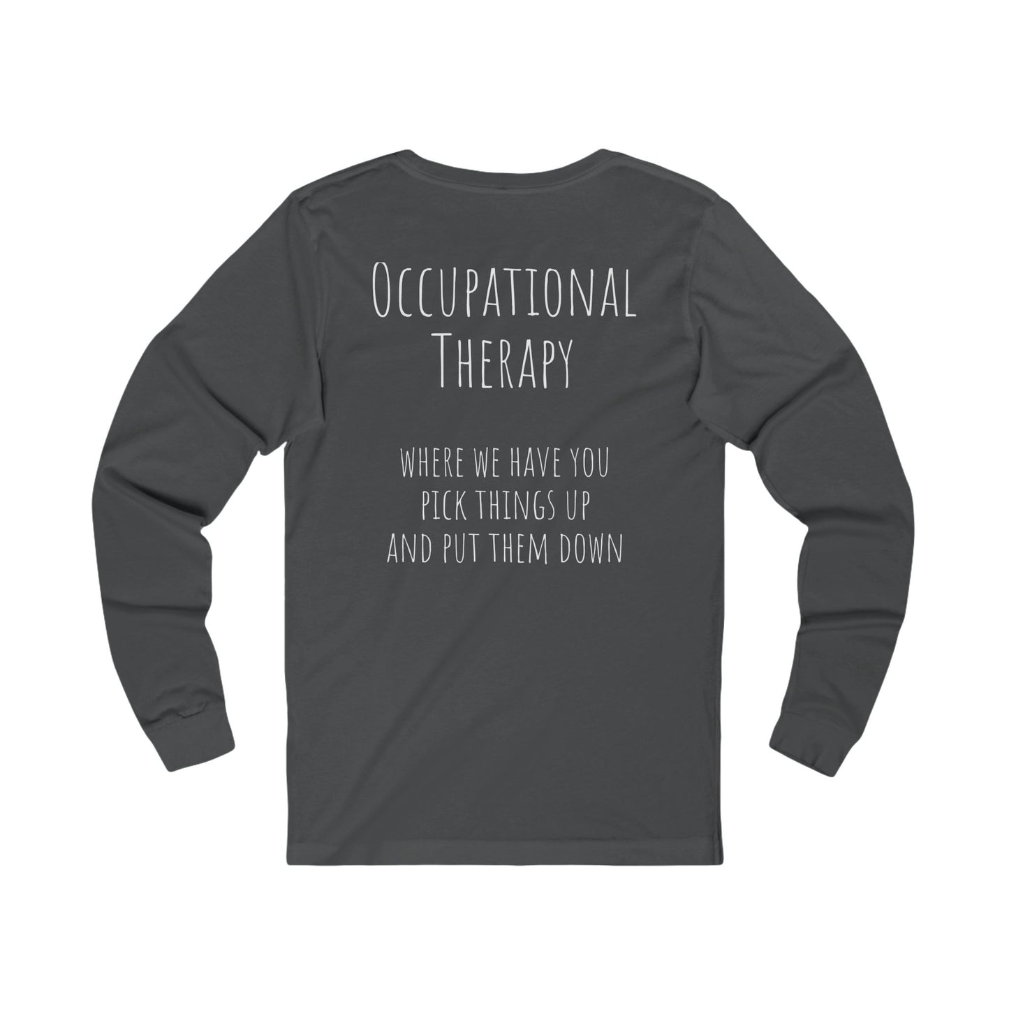 OT up + down - Unisex Jersey Long Sleeve Tee