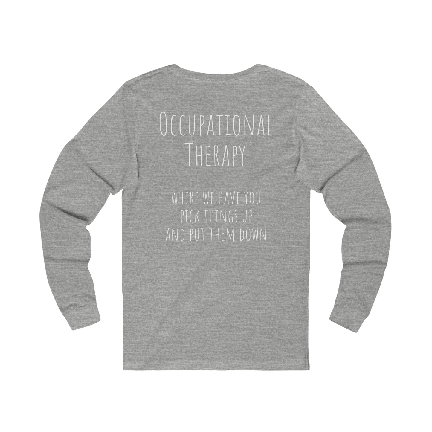 OT up + down - Unisex Jersey Long Sleeve Tee