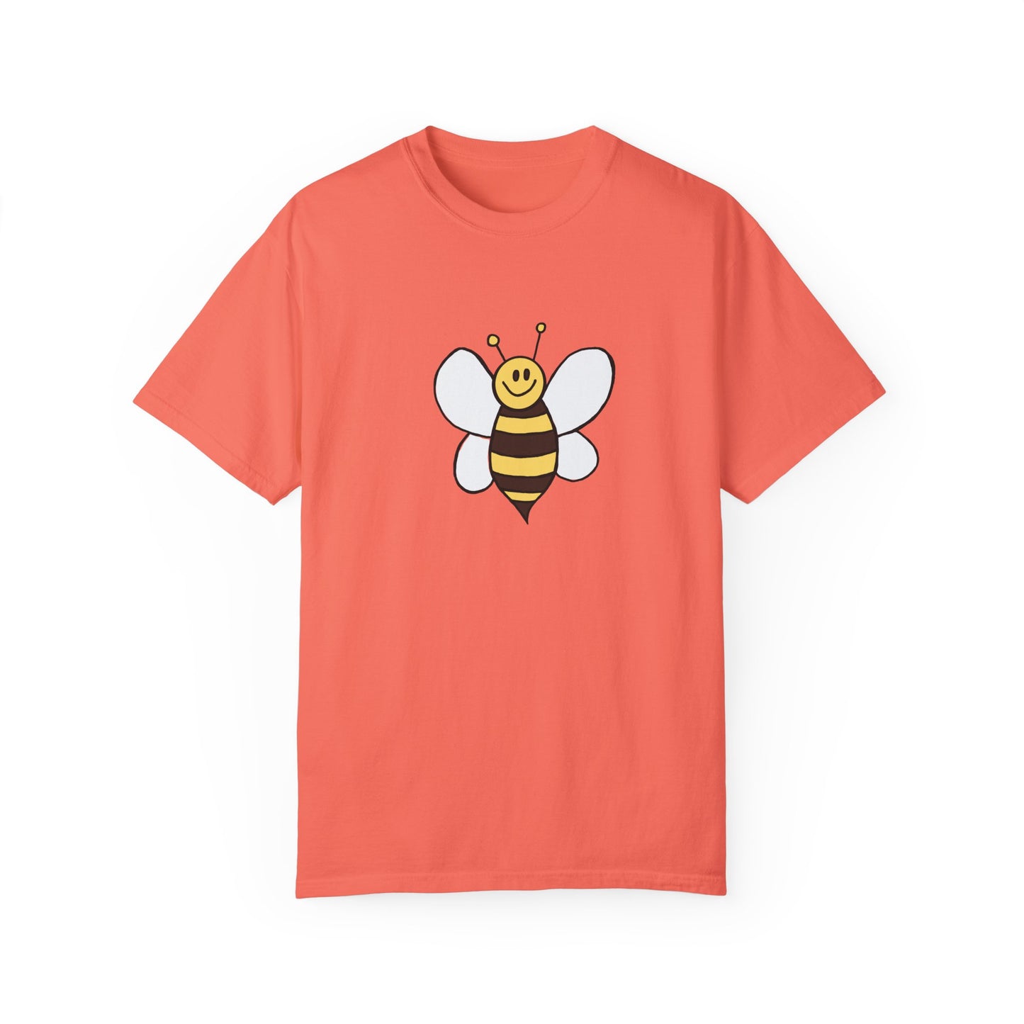 Cute Bee Unisex Garment-Dyed T-shirt
