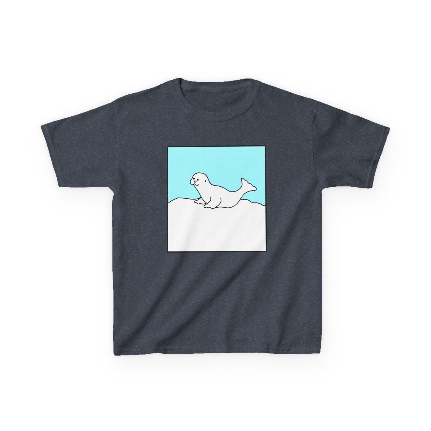 White seal - Kids Heavy Cotton™ Tee