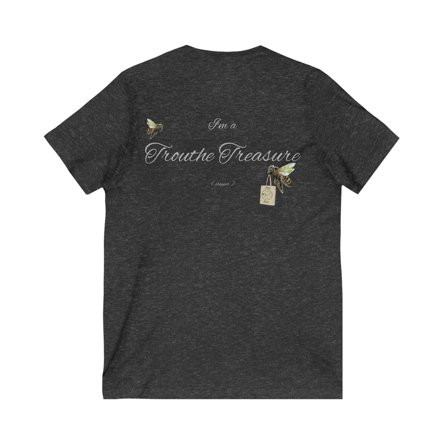 I’m a Trouthe Treasure - Unisex Jersey Short Sleeve V-Neck Tee