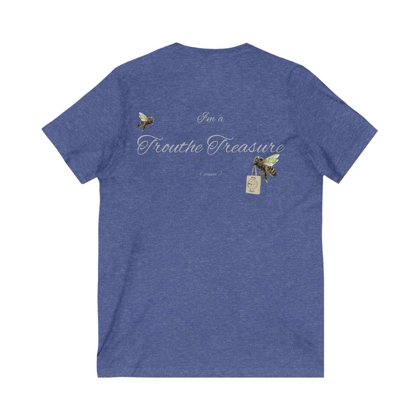 I’m a Trouthe Treasure - Unisex Jersey Short Sleeve V-Neck Tee