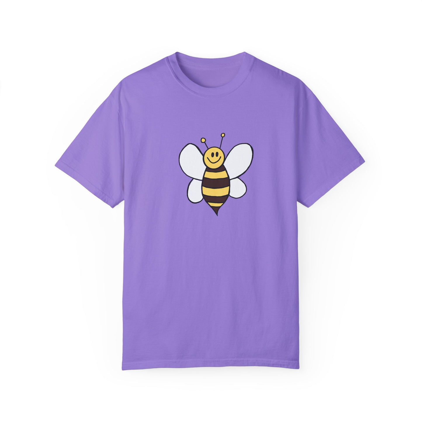 Cute Bee Unisex Garment-Dyed T-shirt