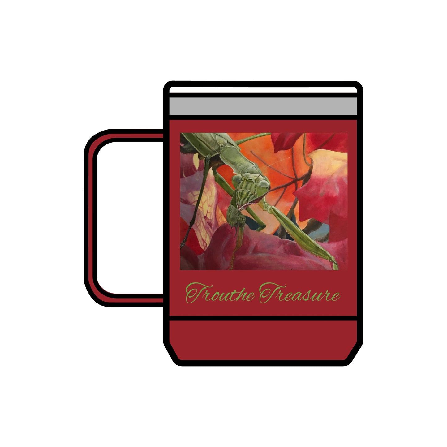 TT Mantis - Coffee Mug Tumbler, 15oz