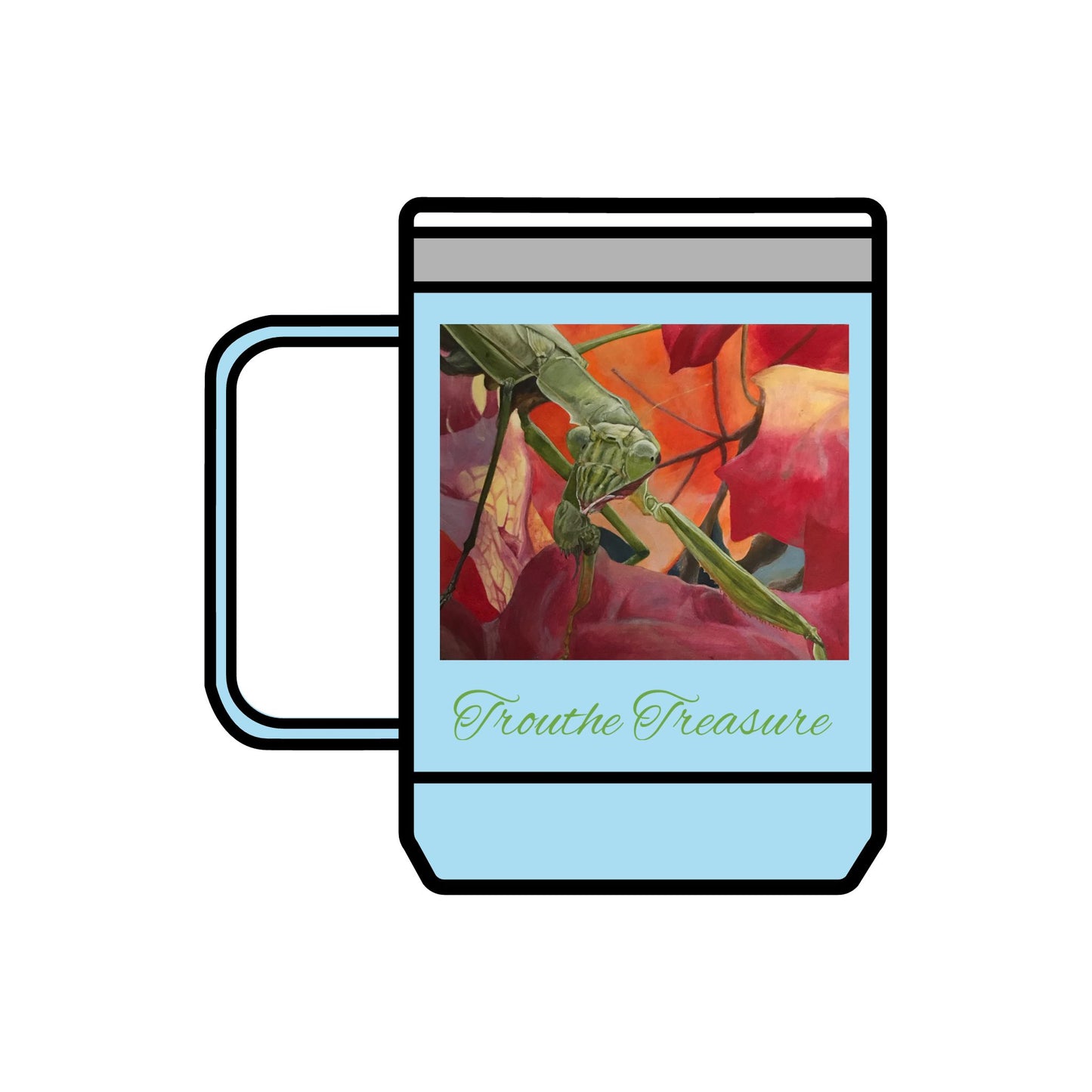 TT Mantis - Coffee Mug Tumbler, 15oz