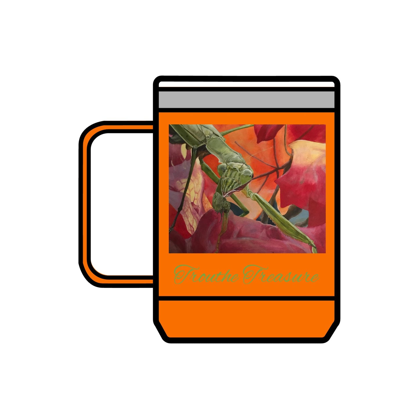 TT Mantis - Coffee Mug Tumbler, 15oz