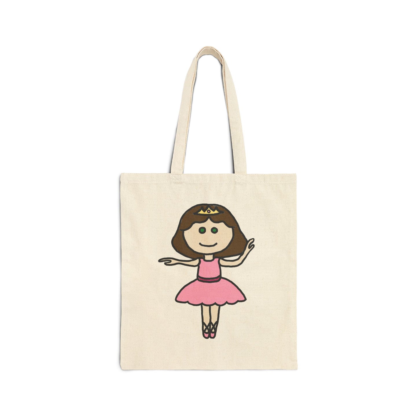 Ballerina - Cotton Canvas Tote Bag