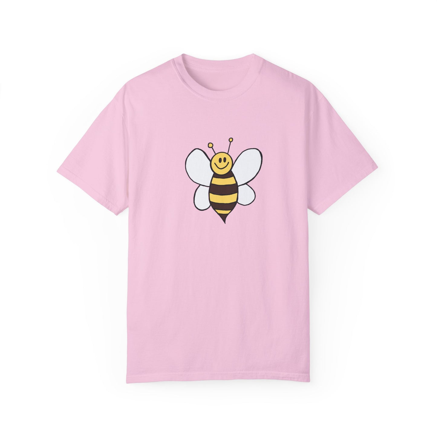 Cute Bee Unisex Garment-Dyed T-shirt