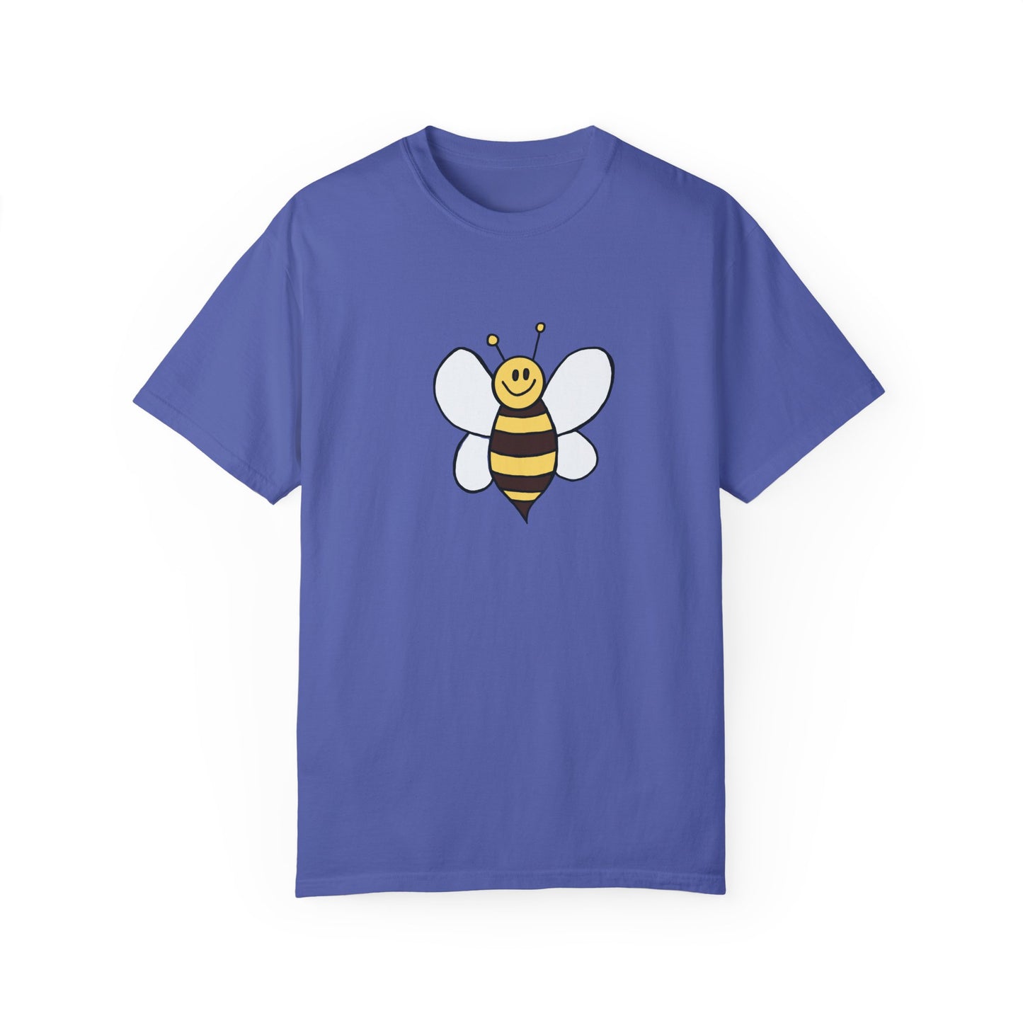 Cute Bee Unisex Garment-Dyed T-shirt