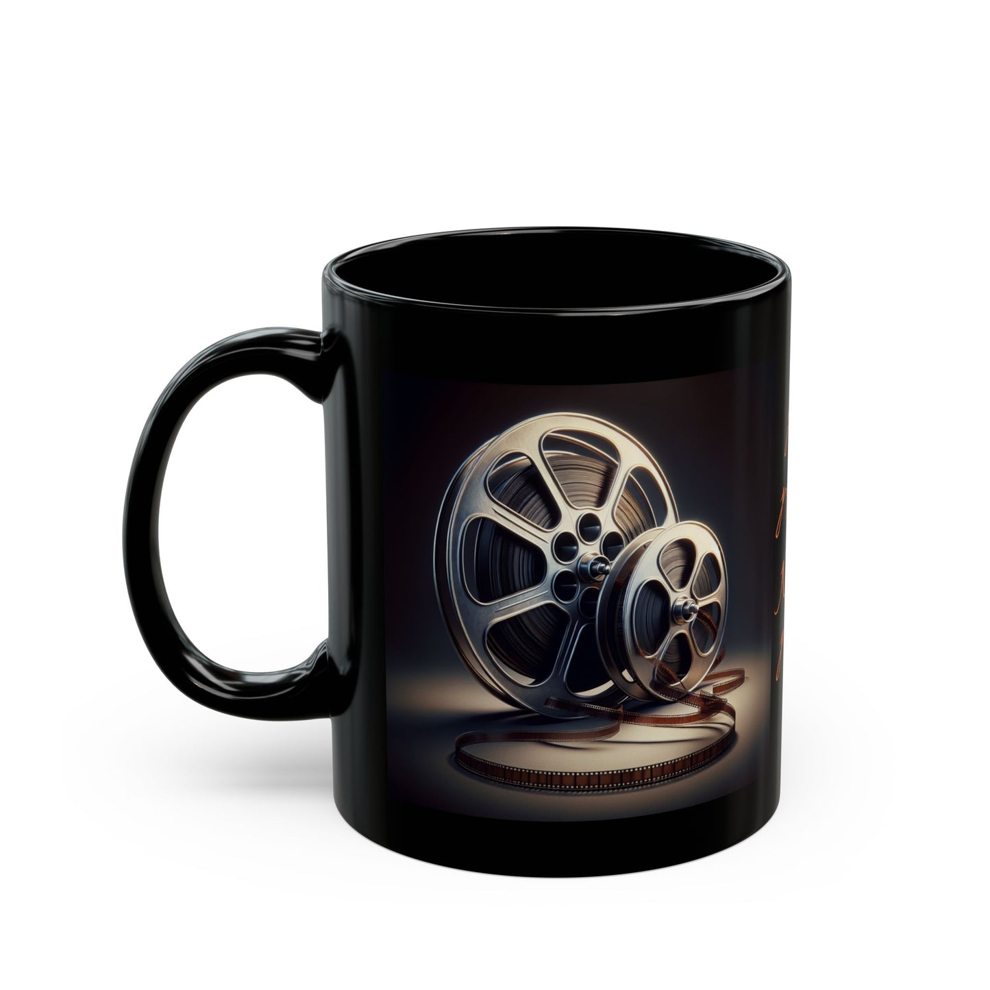 My Movie Night mug - Black Mug (11oz, 15oz)
