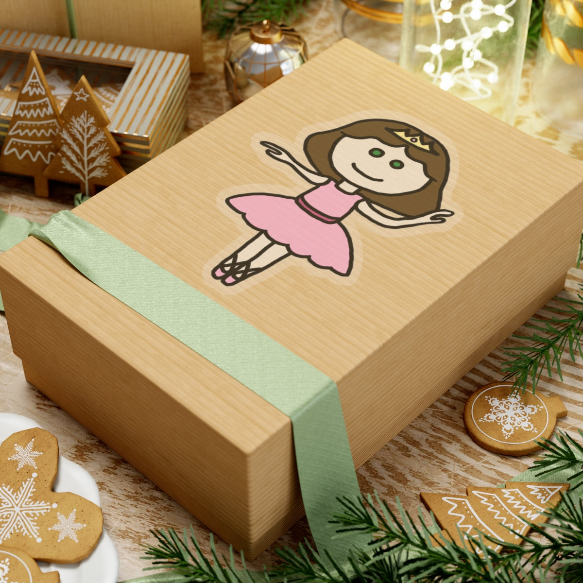 Ballerina - Kiss-Cut Stickers