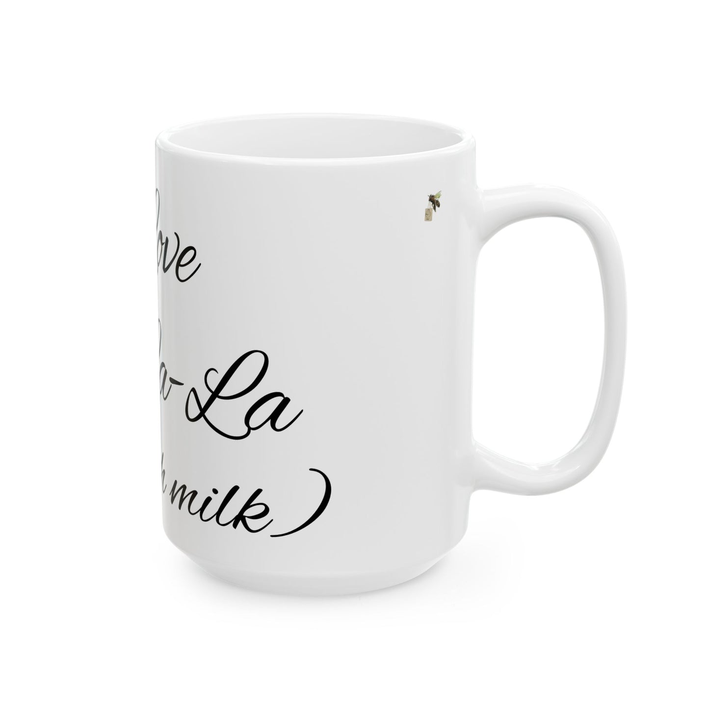 Tea with milk - Ceramic Mug, (11oz, 15oz)