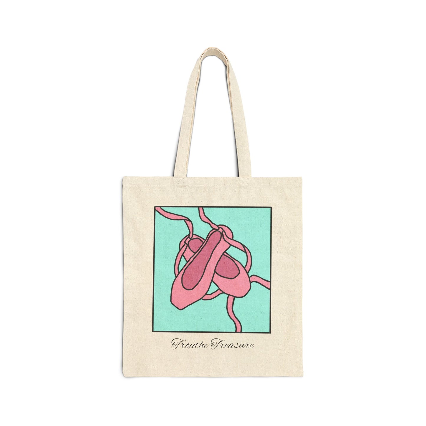Ballerina - Cotton Canvas Tote Bag