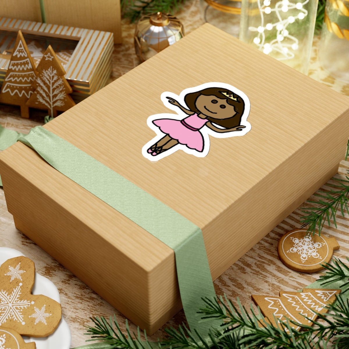 Ballerina - Kiss-Cut Stickers