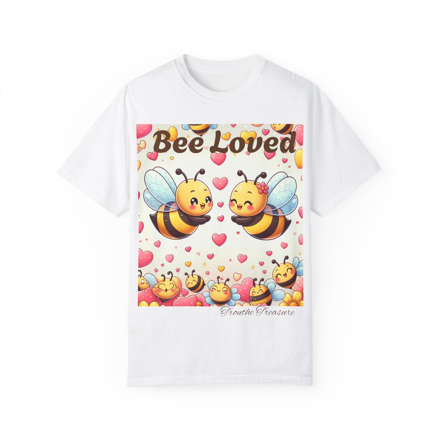 Bee Loved - Unisex Garment-Dyed T-shirt