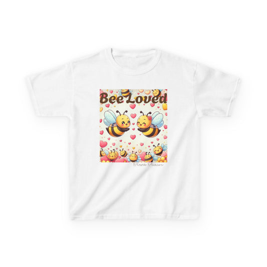 Bee Loved - Kids Heavy Cotton™ Tee