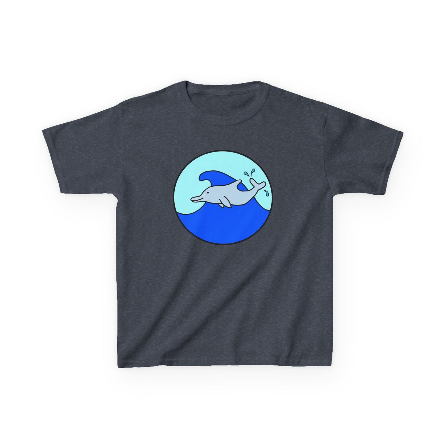 Dolphin - Kids Heavy Cotton™ Tee