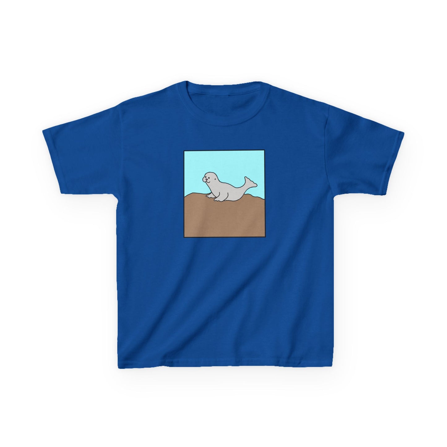 Grey seal - Kids Heavy Cotton™ Tee