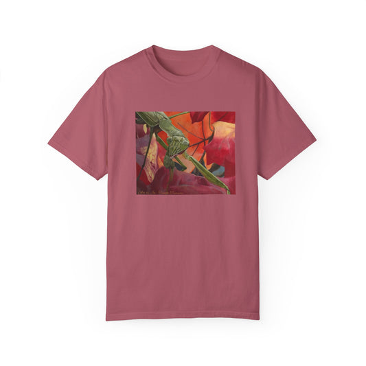Praying mantis - Unisex Garment-Dyed T-shirt