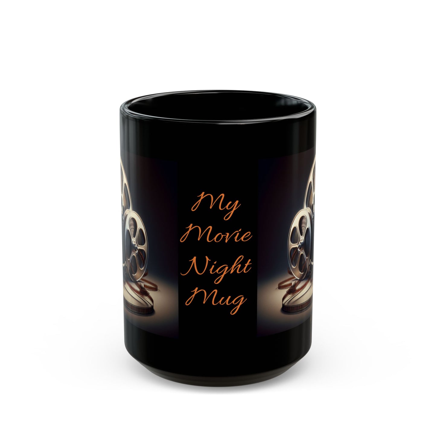 My Movie Night mug - Black Mug (11oz, 15oz)