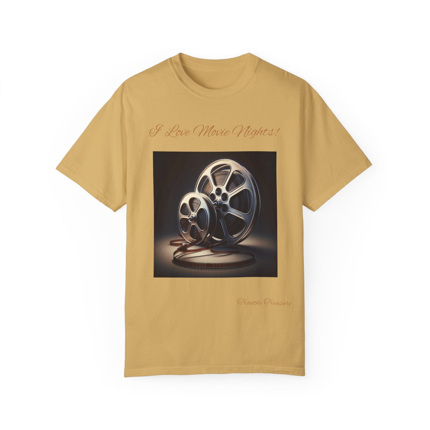 Movie Nights - Unisex Garment-Dyed T-shirt