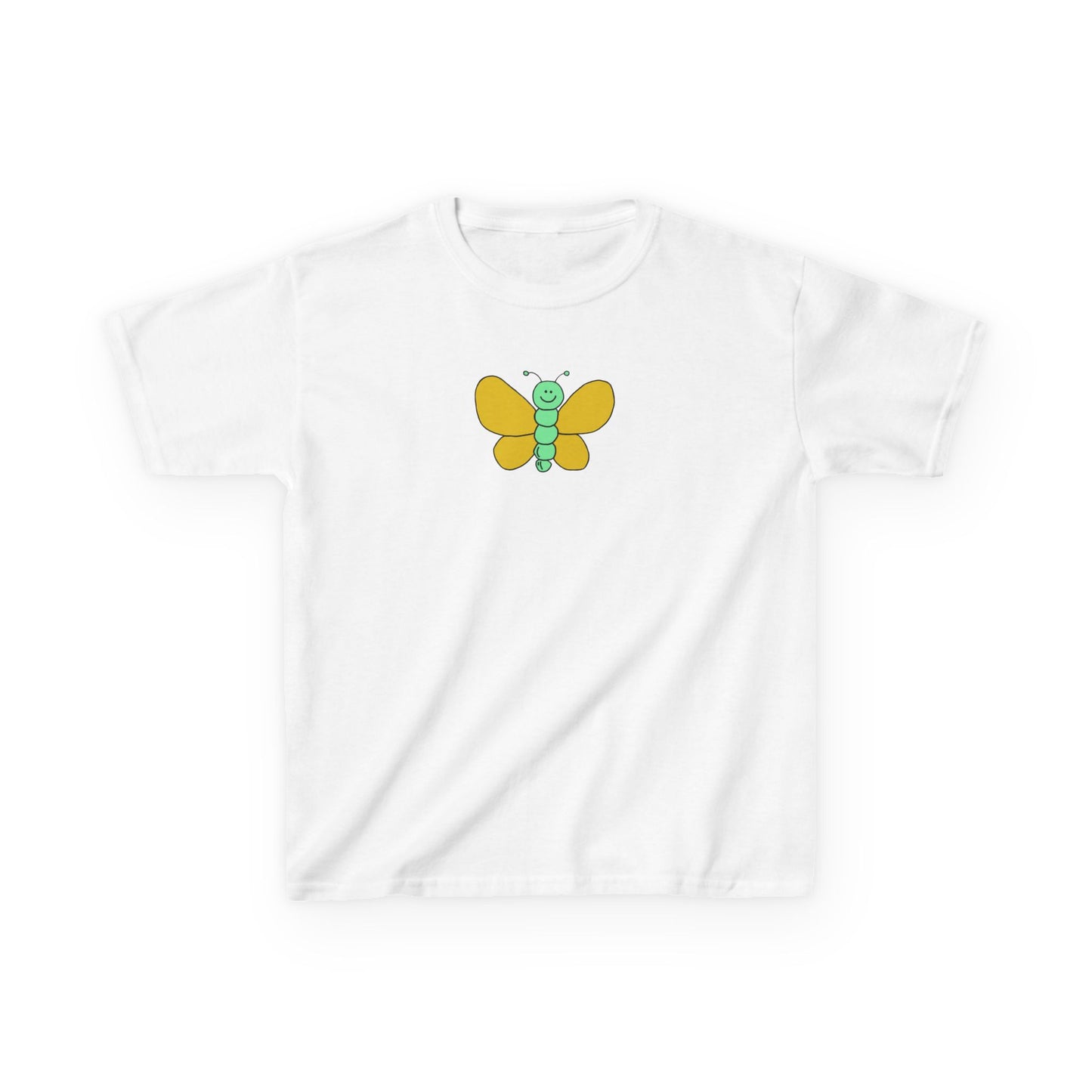 Cute Butterfly - Kids Heavy Cotton™ Tee