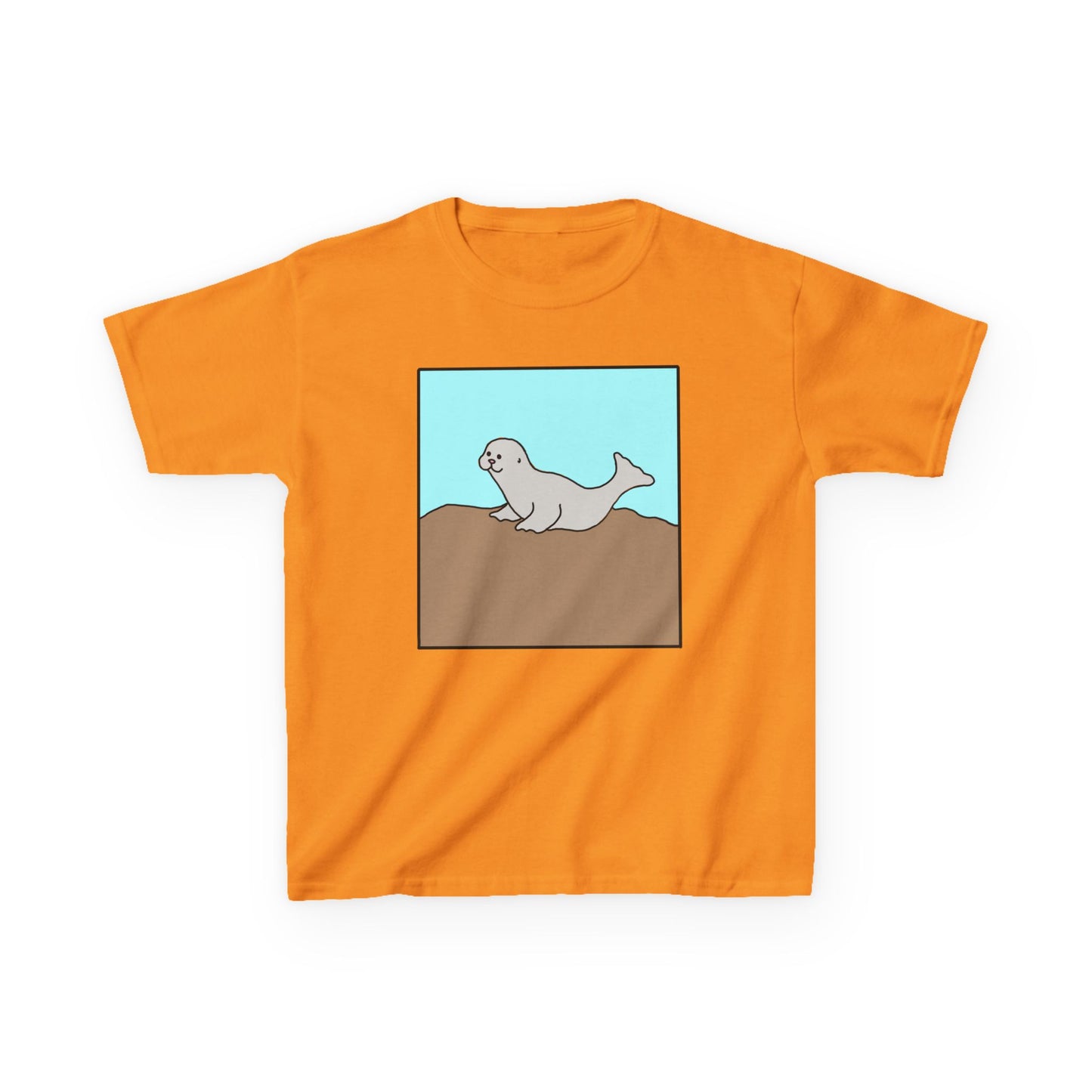 Grey seal - Kids Heavy Cotton™ Tee