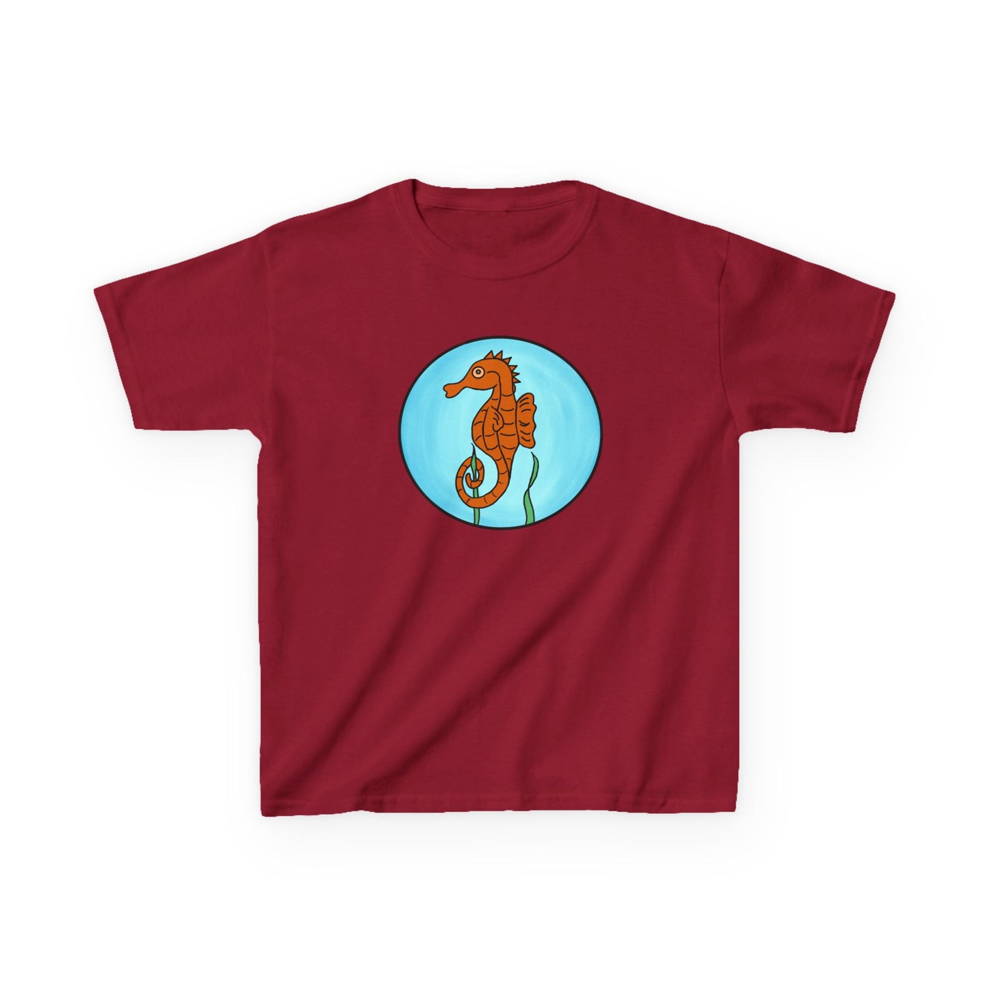 Seahorse - Kids Heavy Cotton™ Tee