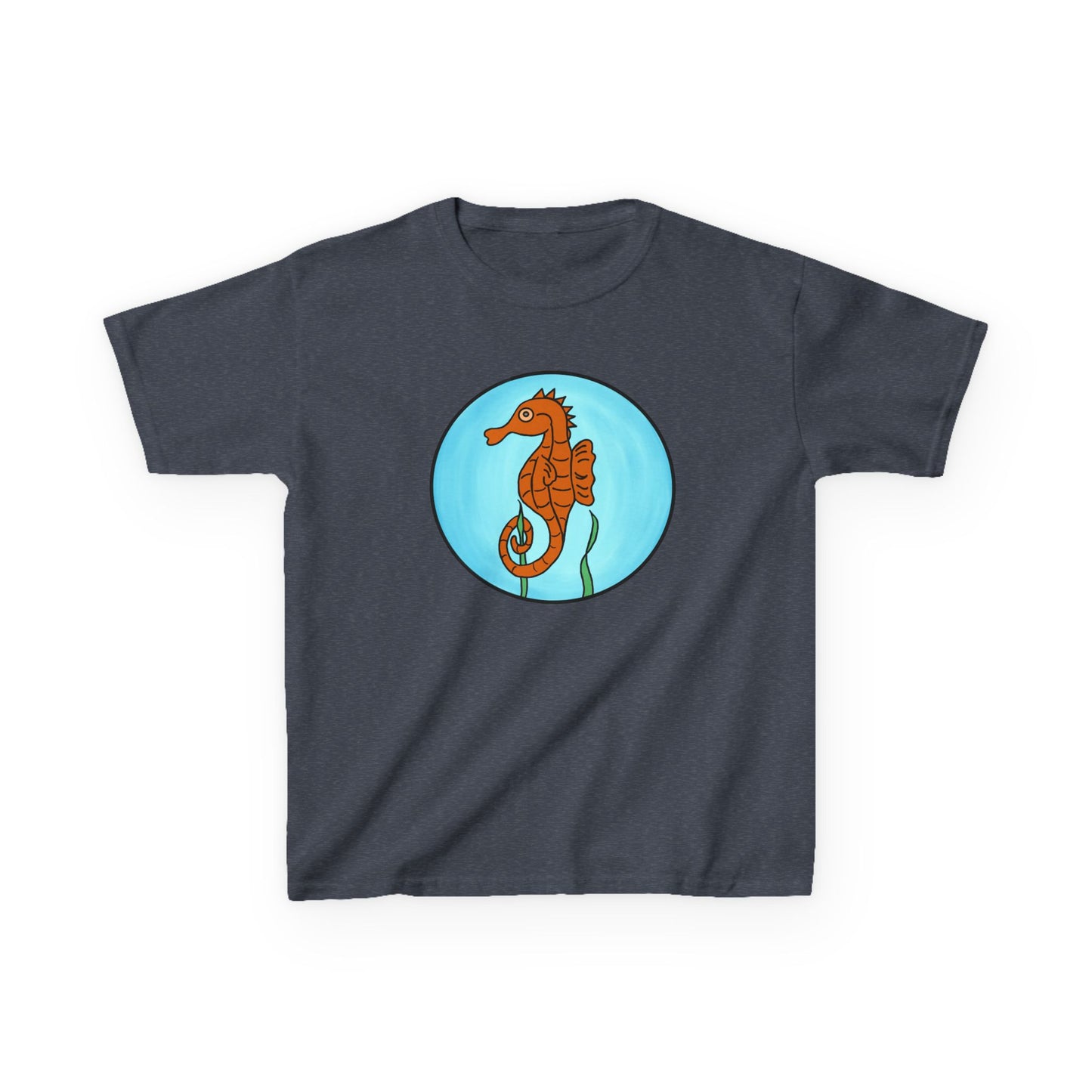 Seahorse - Kids Heavy Cotton™ Tee