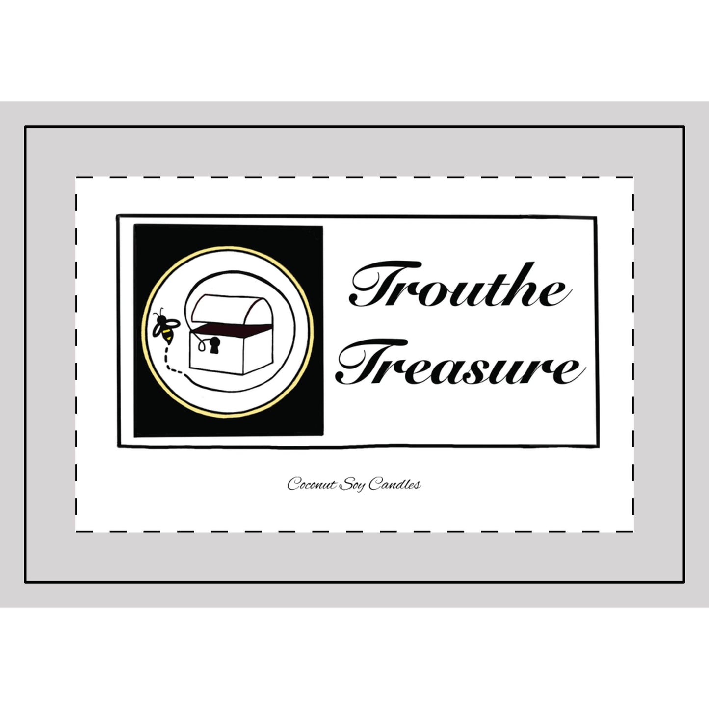 TT Coconut Soy - Frosted Glass Candle, 11oz