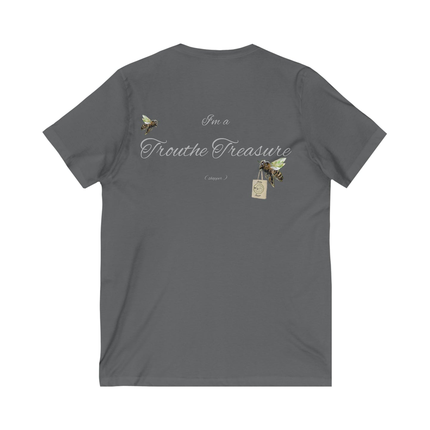 I’m a Trouthe Treasure - Unisex Jersey Short Sleeve V-Neck Tee