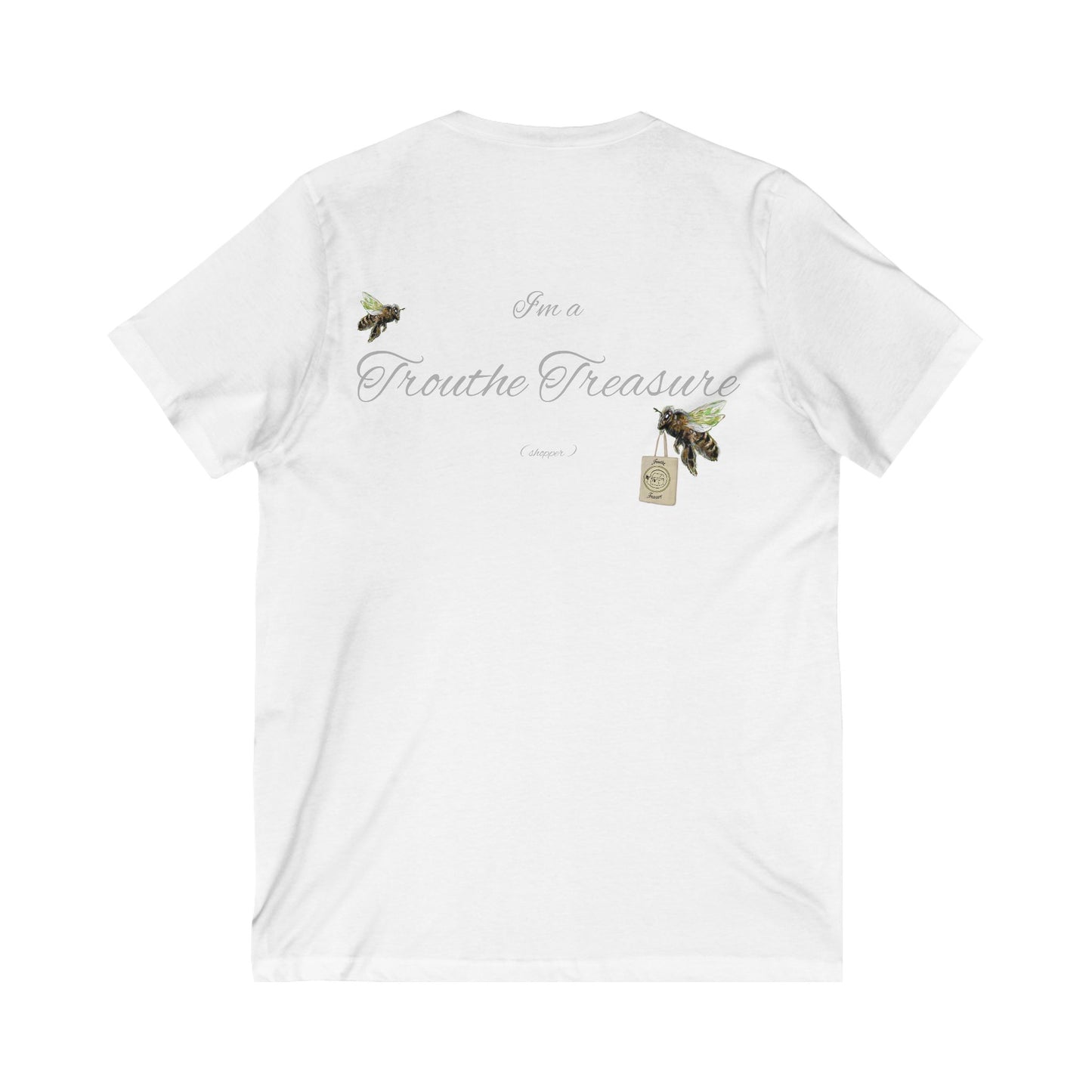 I’m a Trouthe Treasure - Unisex Jersey Short Sleeve V-Neck Tee
