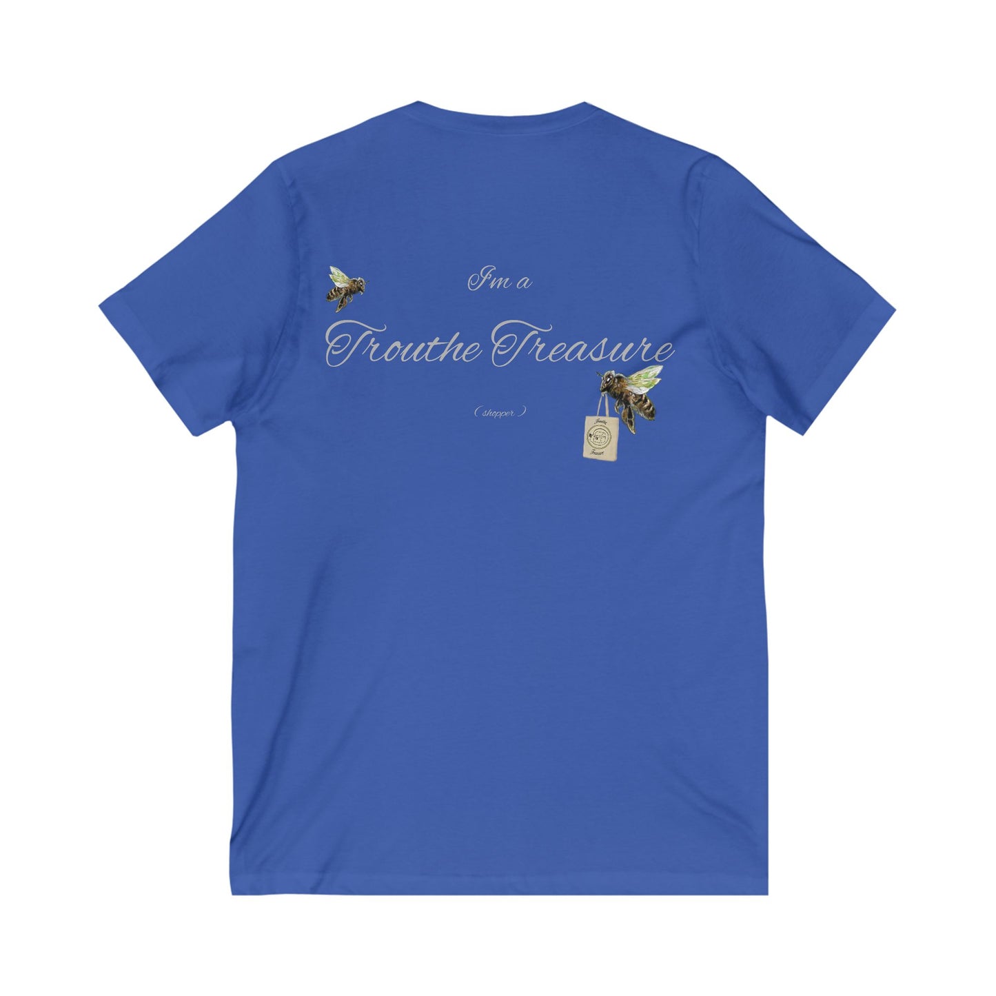 I’m a Trouthe Treasure - Unisex Jersey Short Sleeve V-Neck Tee