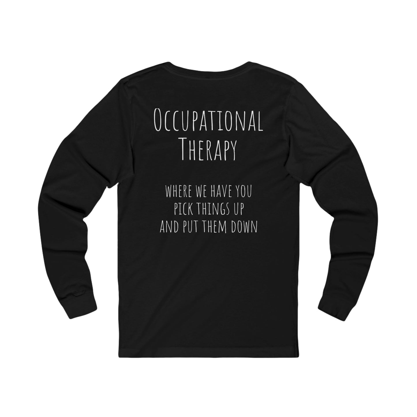 OT up + down - Unisex Jersey Long Sleeve Tee