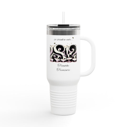 TT stink’n Cute - Insulated Travel Mug - 40oz, Perfect for Adventures & Gifts