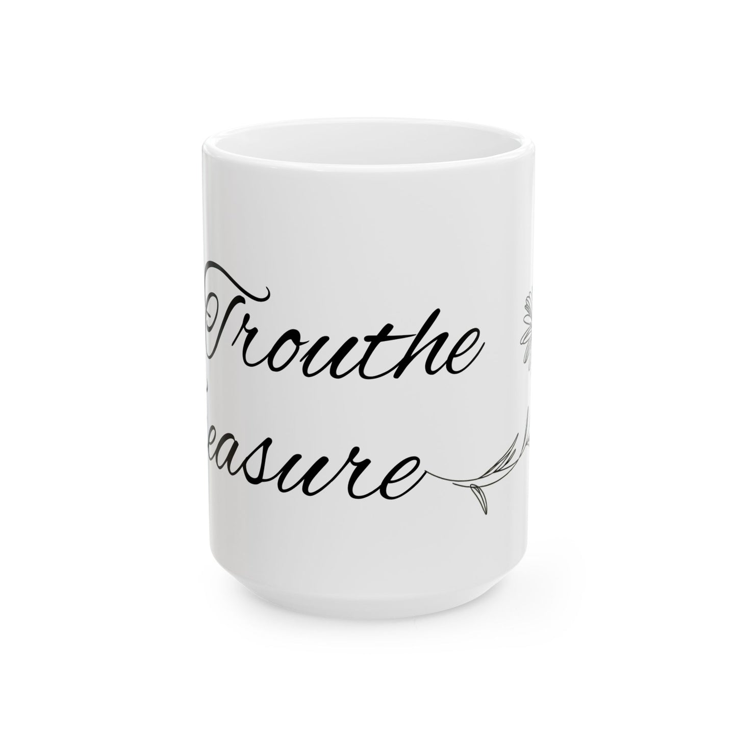 TT daisy mug ~ Ceramic Mug, (11oz, 15oz)