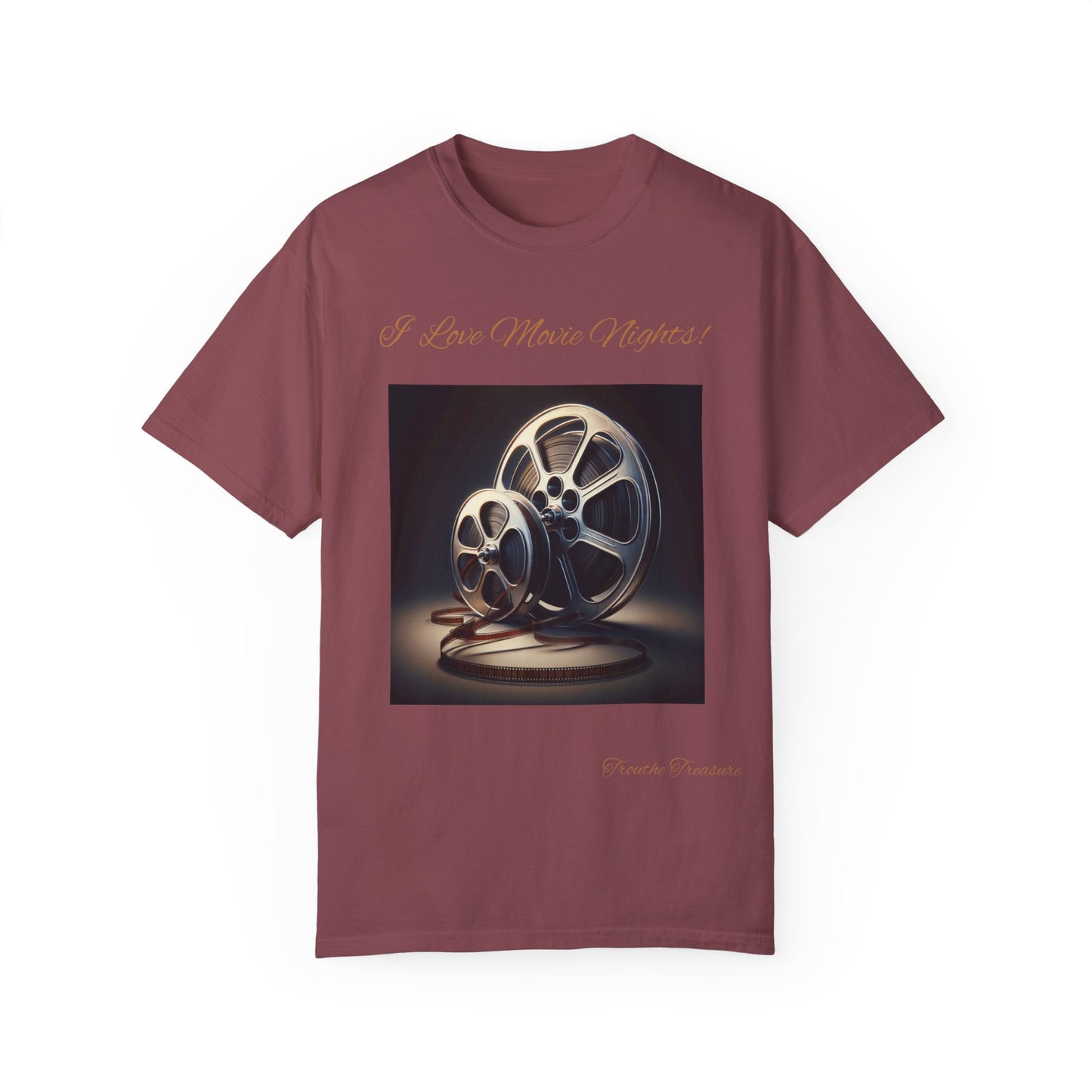Movie Nights - Unisex Garment-Dyed T-shirt