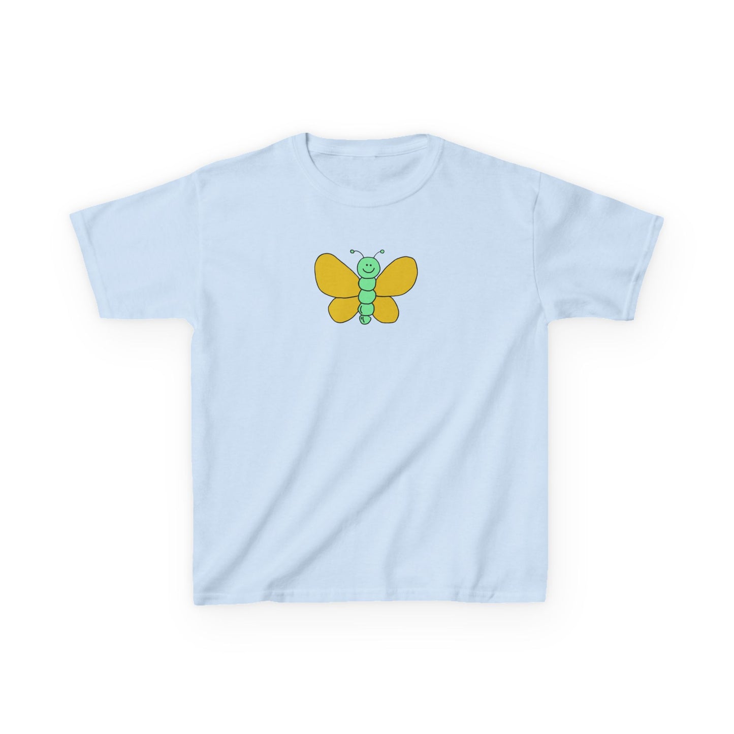 Cute Butterfly - Kids Heavy Cotton™ Tee
